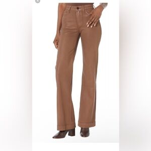 PAIGE Leenah Chocolate Brown Jean